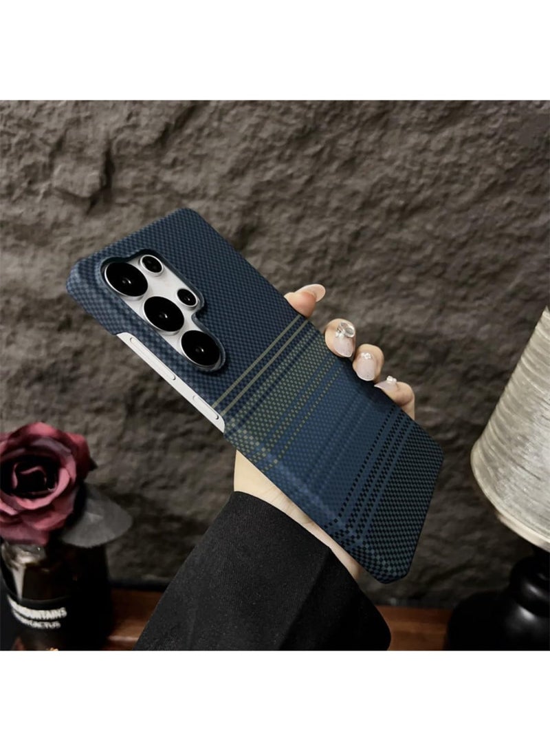 Adando Compatible with Samsung Galaxy S26 Ultra Case, Ultra-Thin and Lightweight, Semi-Enclosed Frameless, Slim Carbon Fiber, Case for Samsung S26 Ultra Shockproof Strong Magnetic Cover, Wireless Charging (Blue) - Image 4